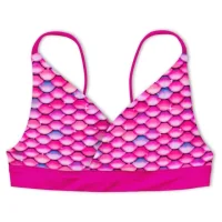 malibu pink bikini top voorkant zeemeermin staart
