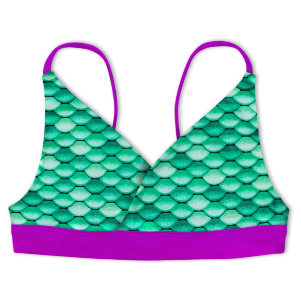 fin fun bikinitop celtic green