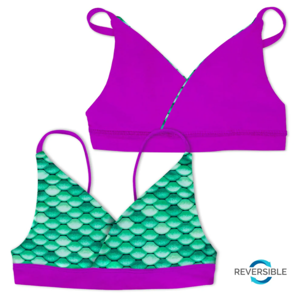 fin fun bikinitop celtic green omgekeerd