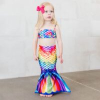 fin fun rainbow reef peuter zeemeerminstaart in gebruik