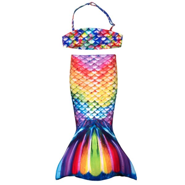 fin fun rainbow reef peuter zeemeerminstaart vooraanzicht