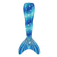 zeemeerminstaart blue galaxy vooraanzicht